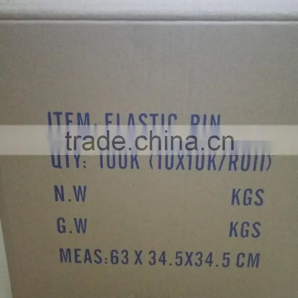 Elastic Staple Pin/Plastic Staple Roll/Plastic Staple Fastener photo-3