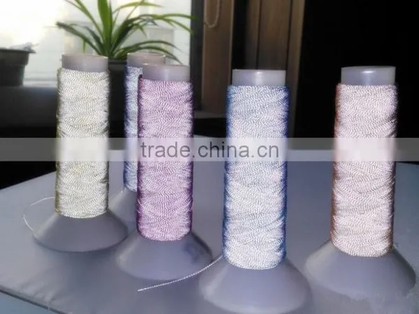 120d/2 Soft Polyester Reflective Embroidery Thread for Clothing photo-5
