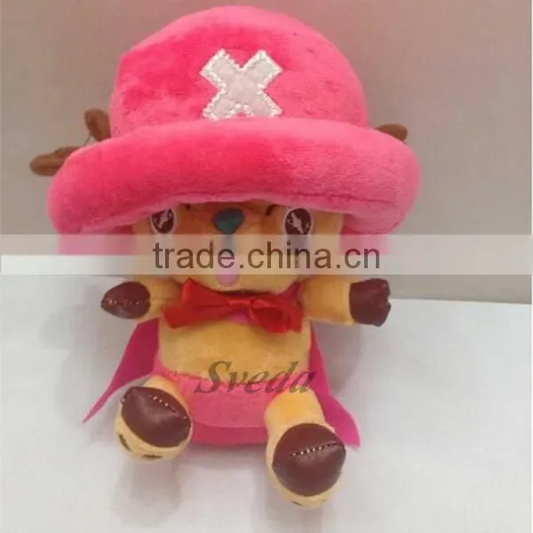 Japanese Hot Anime ONE PIECE Plush Doll Lovely Chopper Plush Toys Stuffed Plush Toy photo-3