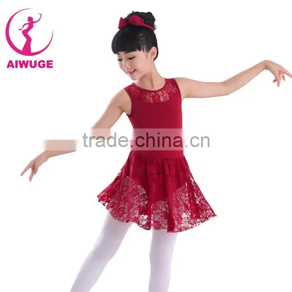 Professional Children Kids Cotton Lace Ballet Dance Tutu Dress Girls Tulle Princess Dress photo-5