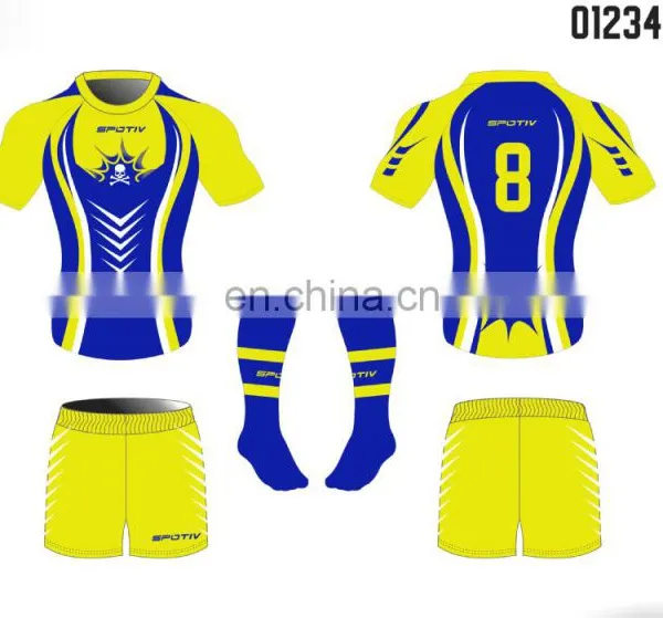 2016 Custom Trendy Rugby Jersey With Sublimation photo-2
