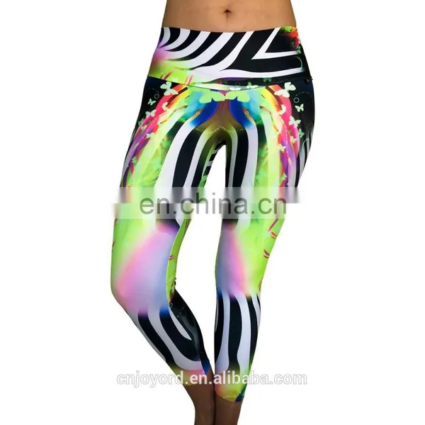 Womens Fancy Fans Leggings Fashionable
