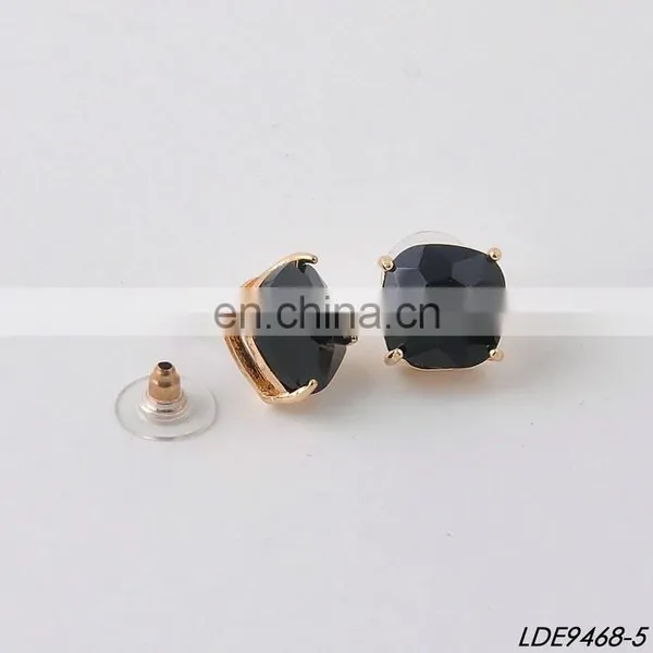 Gorgeous Glitter Studs Small Square Studs Earring photo-5