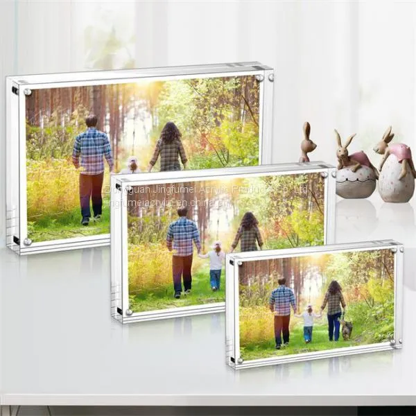 Customized Size Picture Frame Backboard Baby Photo Frame Picture Frame Stand photo-2
