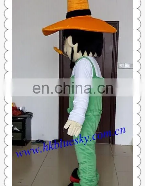 2014 Custom Farmer Mascot Costume for Sale photo-3