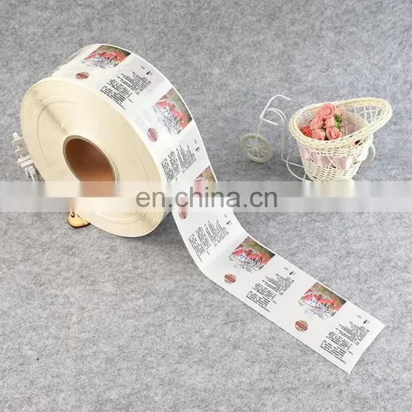 Eco Friendly Adhesive Colorful Printing Plastic Sticker for Cosmetic Spray Packaging photo-3