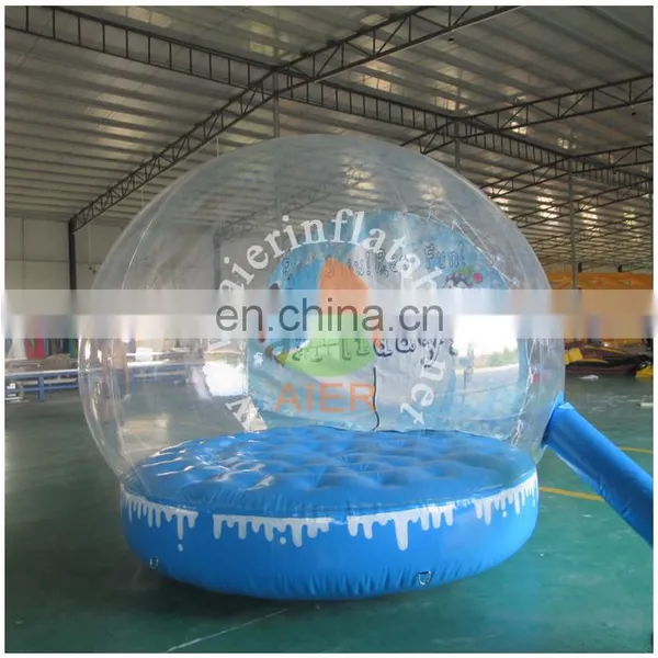 2016 Aier Custom Made Snow Globes Inflatable Human Size Snow Globe for Advertising photo-4