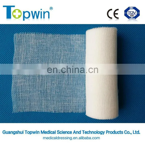High Quality Medical Cotton Gauze Bandage photo-2