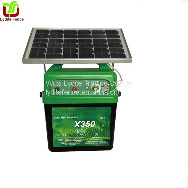 Lydite Solar Pulse Electric Fence Energizer Animal Farm Fence