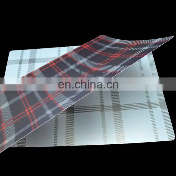 Customized White pp Plastic Washable Table Mats Design photo-2
