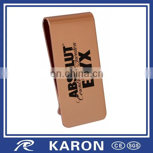 Custom Made Stainless Steel Metal Wallet Clip photo-6