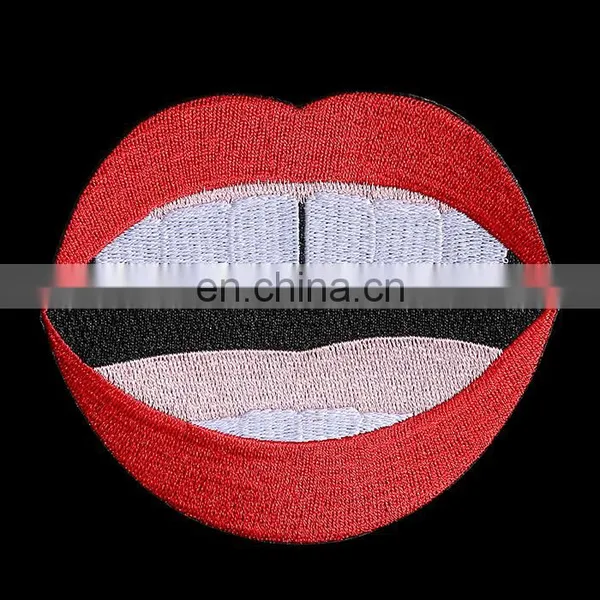 New Design Smiling Face Embroidered Patch For Garment photo-3