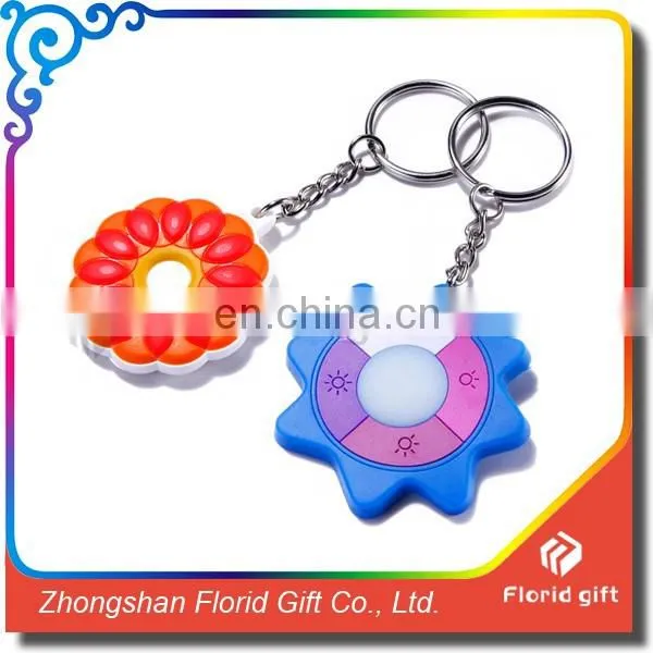 2017 Cheap Custom Unusual Pvc Keyring photo-2