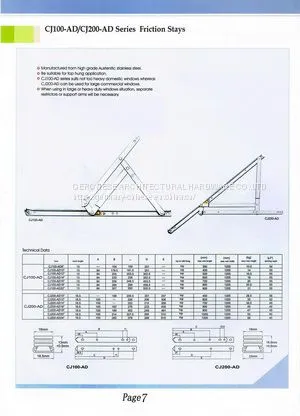 Hinge, Friction Stay, photo-3