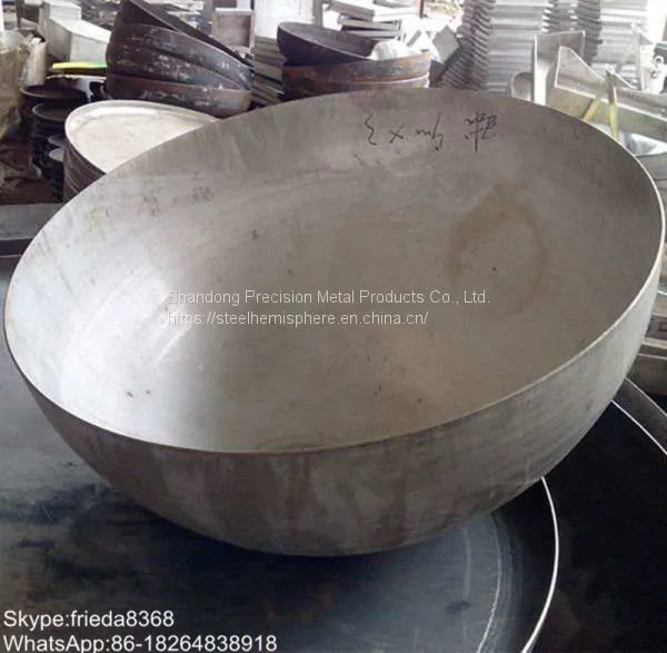 36'' Hollow Steel Ball /carbon Steel Hemisphere /steel Half Sphere photo-3