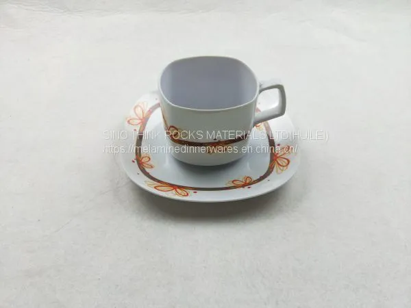 Melamine Coffee Mug With Tray