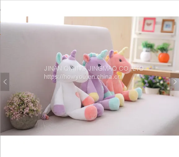 Plush Unicorn Wholesale Good Gift BabySafe Peluches Unicornio Pelucia photo-2