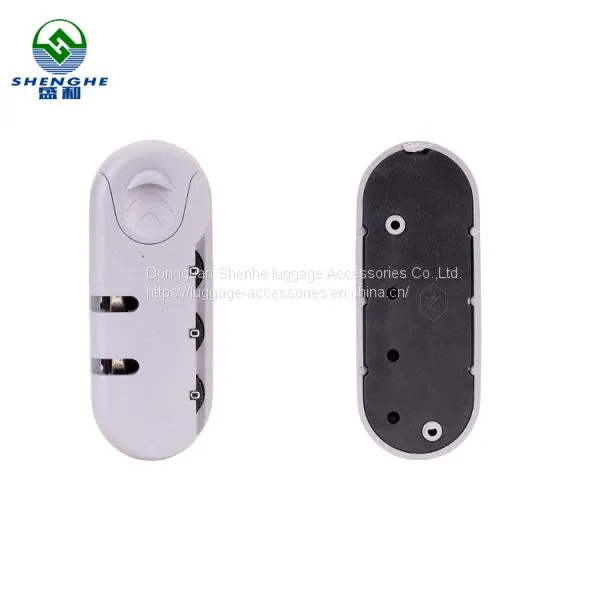 Guangzhou Professional Suitcase Parts Plastic Combination Luggage 3 Digit Digital Lock photo-2
