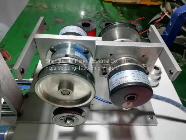 Qipang Used Polyester Thread Winding Machine Double Bobbin Rewinding Machine photo-4