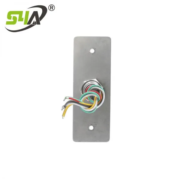 S4A Stainless Steel Waterproof IP67 Exit Button Silver Cobalt DC12 Door Switch With LED photo-3