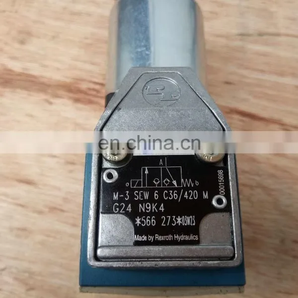 Rexroth Hydraulic Stop Valve M-3 SEW 6 C36/420 M G24 N9K4 photo-3