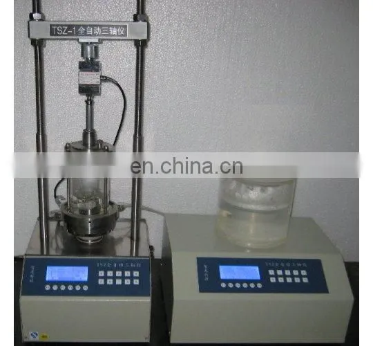 Full Automatic Triaxial Test Apparatus / Civil Engineering Equipment photo-2