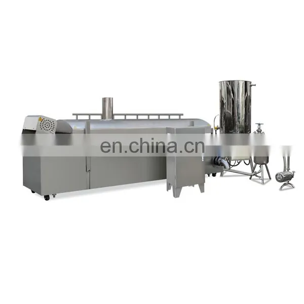2019high Quality Carrot Garlic Pumpkin Pellet Snacks Automatic Frying Machine Potato Chips Nuts Continuous Fryer photo-2