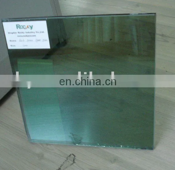 Sell 4mm 5mm 6mm Dark Green Reflective Coated Glass photo-2
