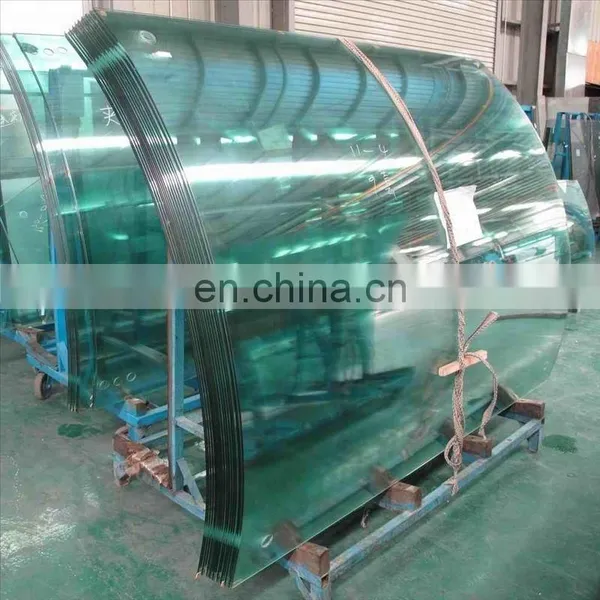 Silk Screen Printed Black 5mm Curve Tempered Glass photo-3