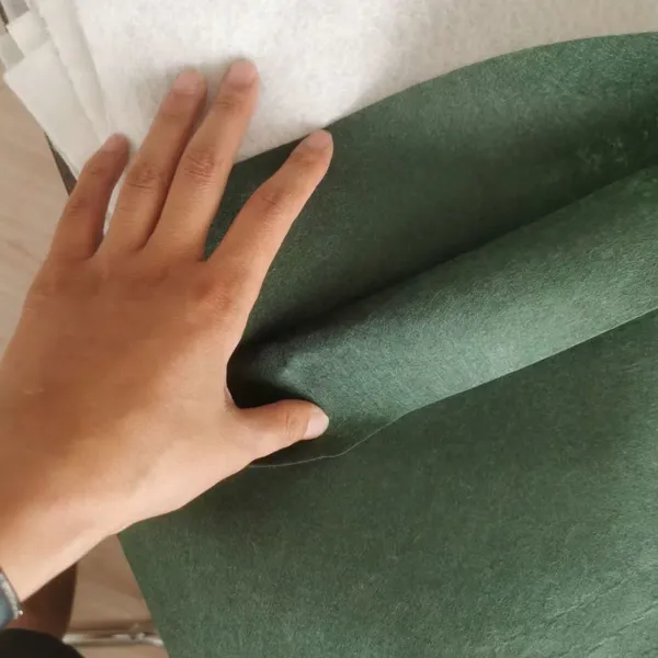 Ecological Straw Cloth Flame Retardant Non - Woven Waterproof Non - Woven Cloth Without Anti - UV Three in One Green Non - Woven Cloth photo-5