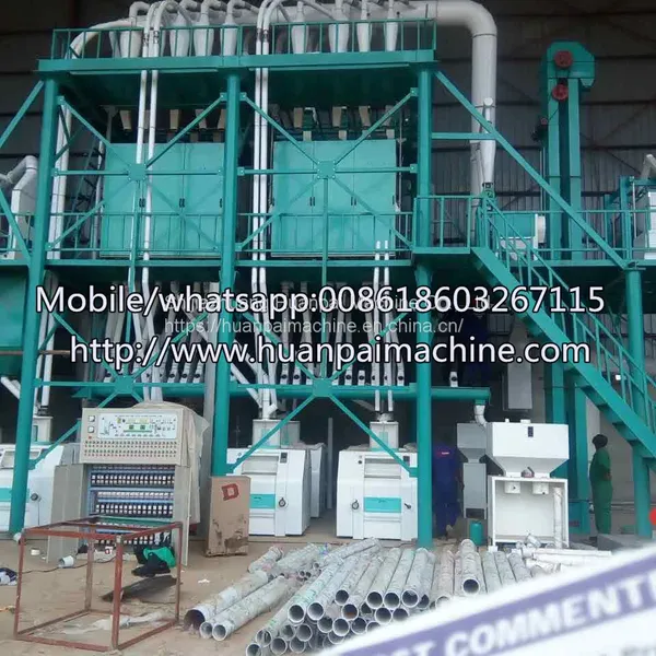Automatic Complete Wheat Flour Machine Processing Line Grain Product Machine photo-3