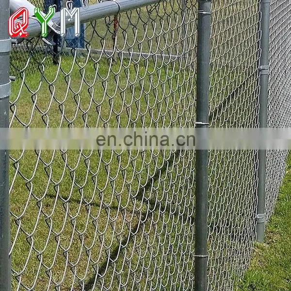 Used Chain Link Fence 6 Foot Diamond Wire Mesh Playground Fence photo-5