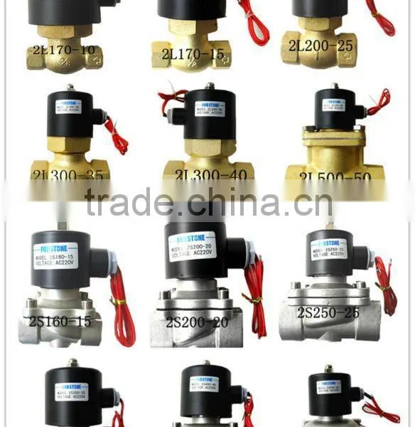 Manufacture Sale 24v DC Water, Gas, Oil Aumatic Solenoid Valve photo-2
