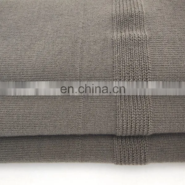 Low Price China Manufacturer Fashion Circular Jacket Sweater Flat Solid Rib Knit Fabric photo-4
