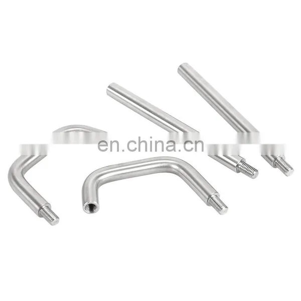 OEM 6061 6063 Aluminum U Bend Type Hose Medical Use Control Gas Liquid Flow With Machining Thread photo-2