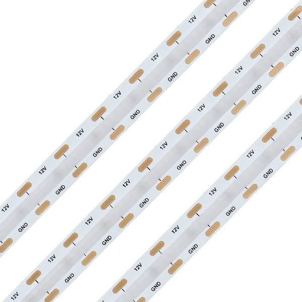 Dimmable Dotsfree Light DC24v 12v Flexible Yellow Color Led Cob Strip Blue Cob Led Strip Light Super Bright Flexible photo-2