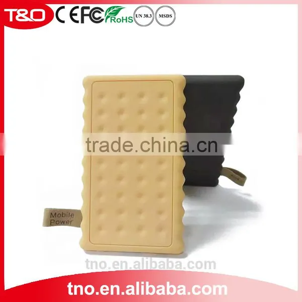 Portable Cookies Power Bank 4000mAh Travel Charger for IPhone photo-3