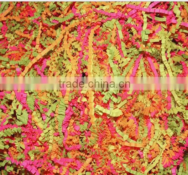 Basket Stuffering Crinkle Cut Zig Zag Paper Shredded, Raffia Paper Litter Quality Choice photo-2