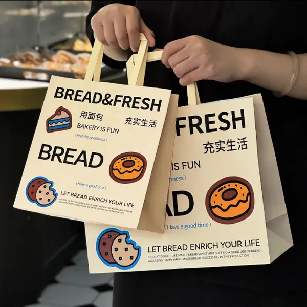 Top Rank Manufacturer Custom Kraft Paper Bag With Your Own Logo photo-5