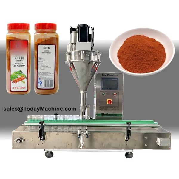 Automatic Weighing Auger Filling Machine for Seasoning Powder Spice Milk Powder photo-3