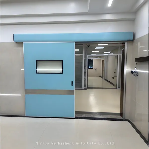 MBS-YT05 Hospital Door Cleanroom Door Operation Airtight Hermetic Sliding Door for Sale photo-3