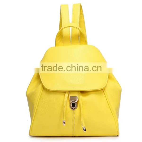 New Design Female Bag pu Backpack Fashion Lady Backpack photo-2