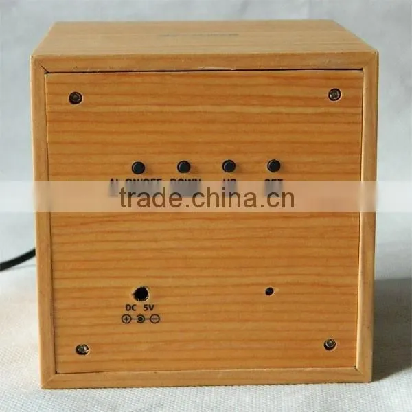 Digital LED Wood Table Clock With Calendar With CE photo-5