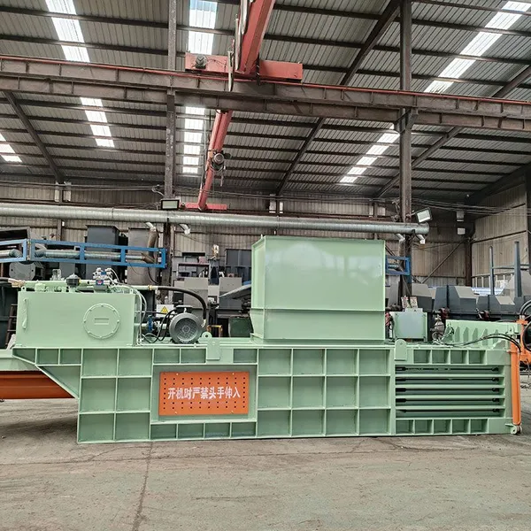 High Efficiency Automatic Horizontal Baling Press Machine CE Certified photo-2