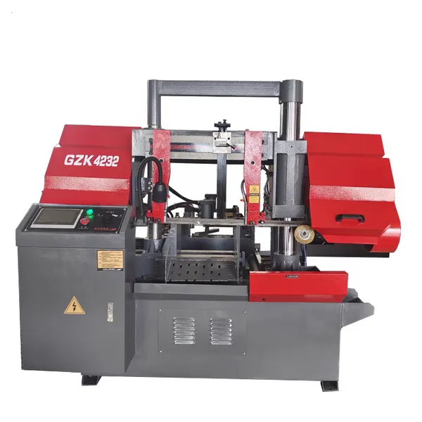 Cnc Fully Automatic Band Saw Machine Gz4232 Band Saw Machine, Rebar Band Saw, Horizontal Band Saw photo-3