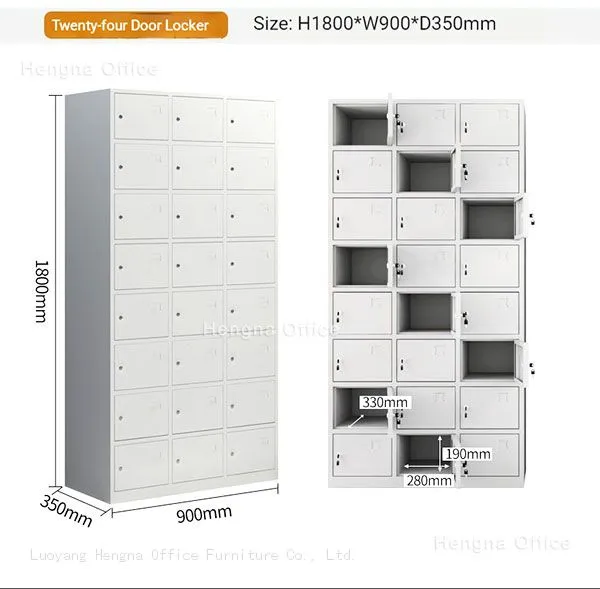 HN-GRG Multi-functional Steel Storage Locker for Home Garage, Metal Wardrobe Closet, Rust-resistant Finishes With Large Capacity-Factory Direct photo-3