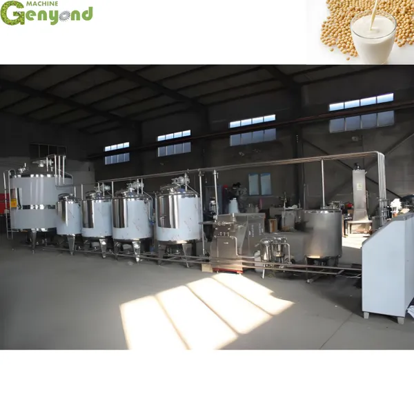Small Soymilk Production Line Automatic Soybean Milk Production Line photo-6