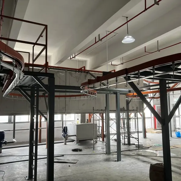 Automatic Powder Coating Line for Auto Parts With 6000 Pcs/shift Output and Spray Booth photo-3