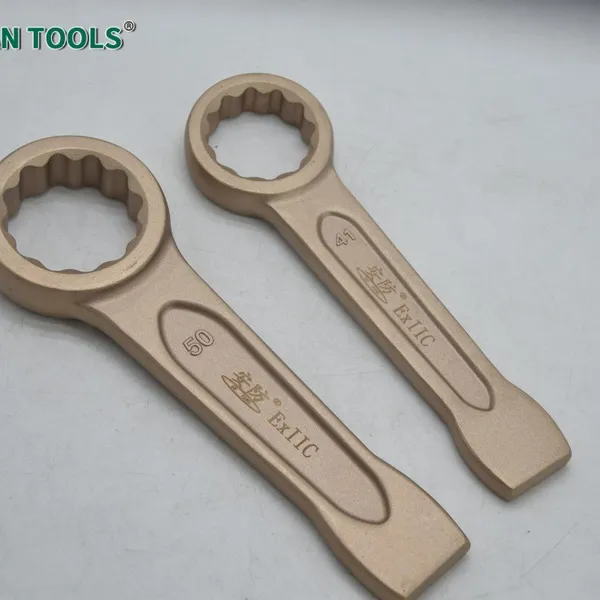 Non-Sparking Striking Box Wrench 36mm Beryllium Copper Spark-Proof Tool photo-4