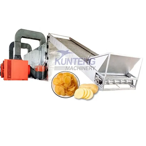 Energy Saving Konjac Slices Mesh Belt Dryer Drying Machine EPC